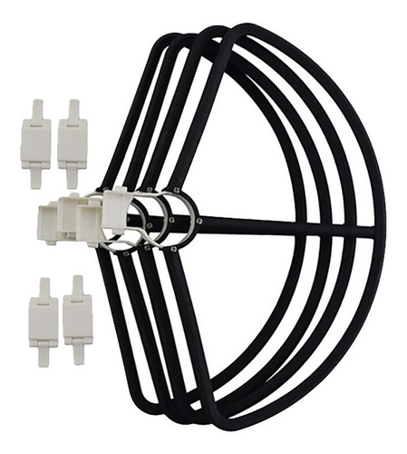 Imagen 5 de 6 de 4pcs Cubierta Protectora +4pcs Hélice Para Hubsan Zino H117s