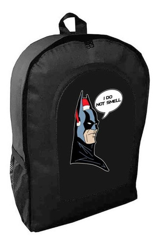 Mochila Negra Batman Adulto / Escolar N13