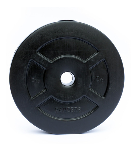 Kit Set 16 Kg Mancuerna + Discos Randers Entrenamiento Fitne
