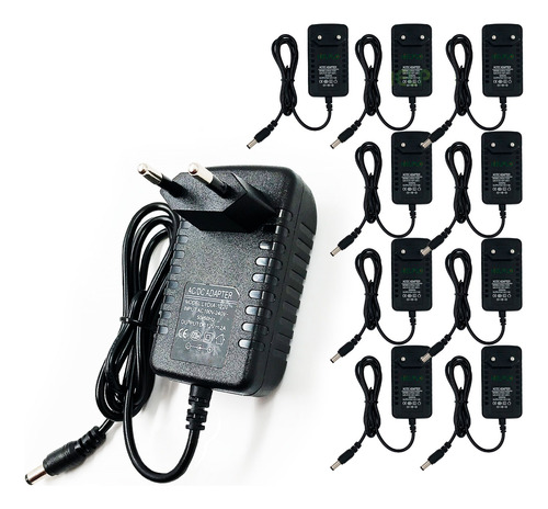 Kit 100 Fontes 12v 2a 2000ma P4 Estável Bivolt