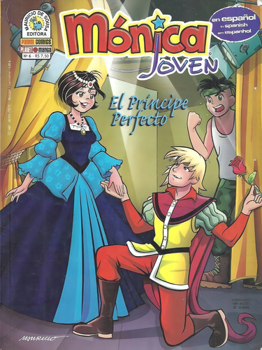 Revista Mónica Joven Em Espanhol Ed. 6 El Principe Perfecto