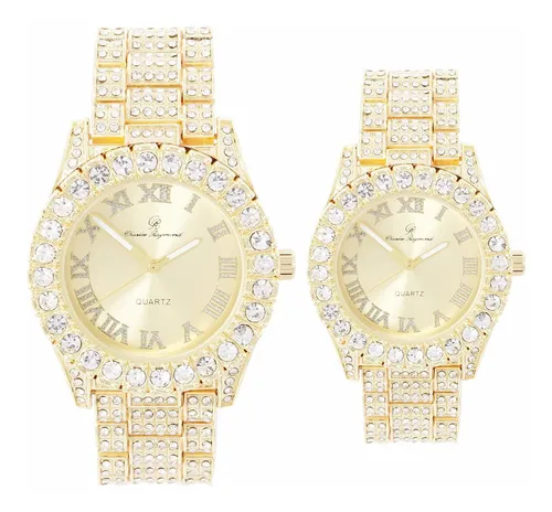 Reloj Hombre Charles Raymond St10327ml H Cuarzo Pulso Dorado