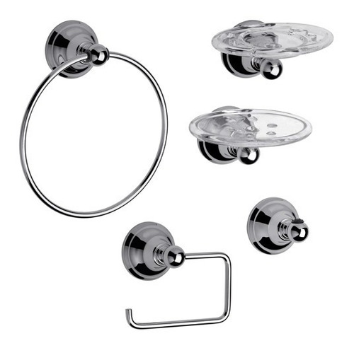 Juego De Accesorios De Baño Newport Fv 5 Piezas 0179.05/b2