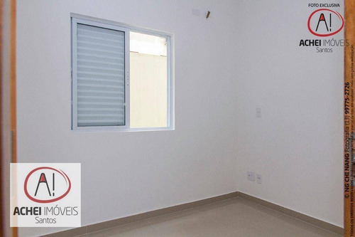 Imagem 17 de 26 de Casa Com 3 Dormitórios À Venda, 100 M² Por R$ 690.000,00 - Marapé - Santos/sp - Ca2115