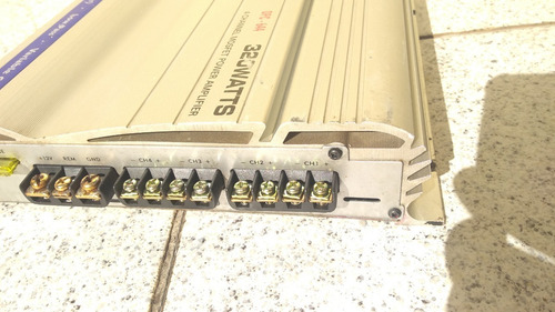Módulo Amplificador Oritron Op 644 4 Canais 320wrms Potência (Usado)