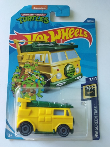 Hot Wheels Party Wagon 147/250 Amarillo