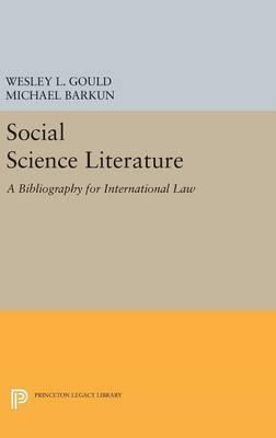 Libro Social Science Literature - Wesley L. Gould