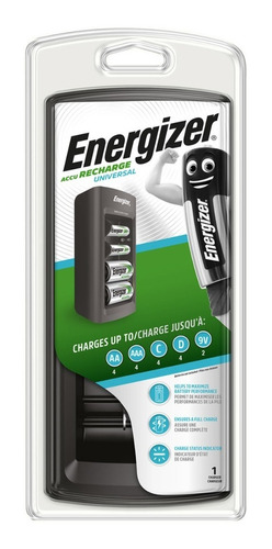 Cargador Energizer Unive Pilas Aa Aaa C D Y 9v / Tecnocenter