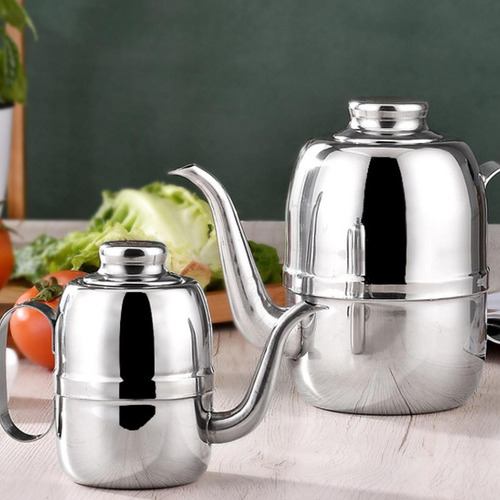 Dispensador De Aceite De Acero Inoxidable, Resistente Y