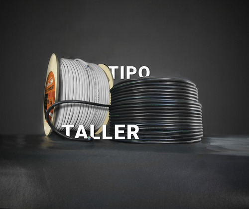 Cable Tipo Taller Normalizado 3 X 6 Mm X 5 Metros Negro