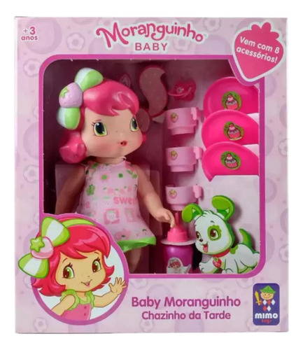 Baby Moranguinho Chazinho Da Tarde Mimo Toys 4003