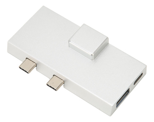 Hub De Expansión Usb C Dual Profesional De 7 Puertos Plug An