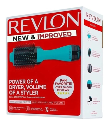 Cepillo Secador Voluminizador Revlon Hair Dryer Entrega Ya