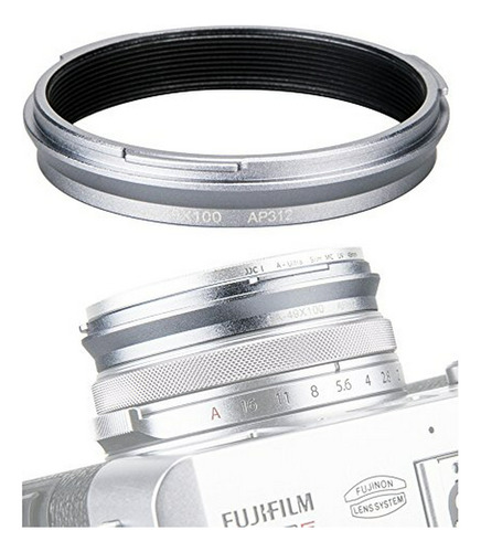 Adaptador De Filtro Metálico 49mm Compatible Con Fujifilm X1