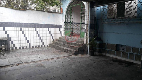 Imagem 2 de 17 de Casa Com 3 Dormitórios Para Alugar, 151 M² Por R$ 4.500,00/mês - Vila Matias - Santos/sp - Ca1856
