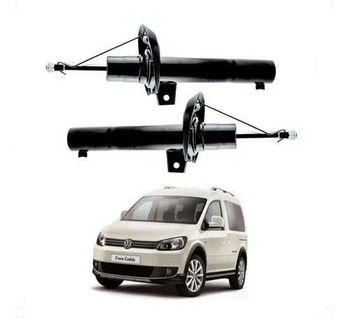 Kit 2 Amortiguadores Delanteros Volkswagen Caddy 2014-2020