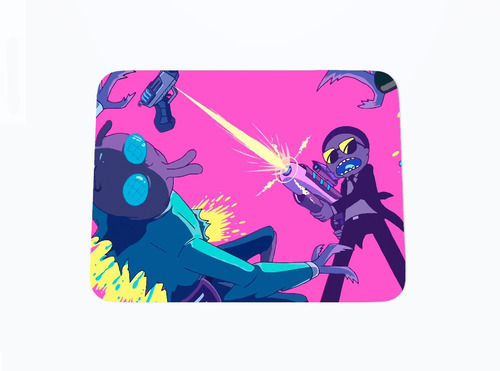 Mousepad - Rick And Morty N°4 - 210 X 170 X 3 Mm