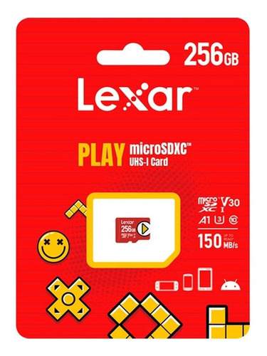 Lexar Play Micro Sd 256gb Switch Gopro Smartphone 150mb/s