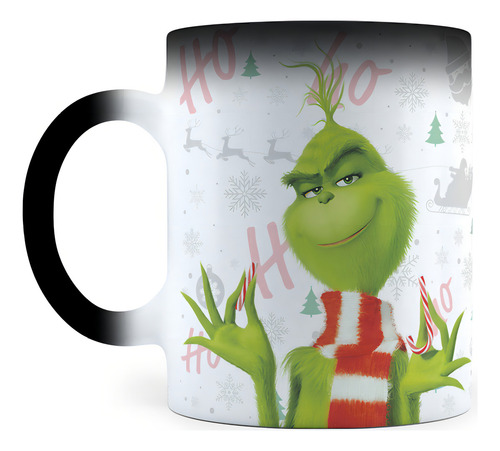 Taza Mágica El Grinch - No Toques Mi Taza