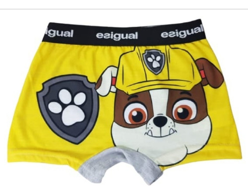 2 Boxer Niños Marca Esigual Paw Patrol/mickey