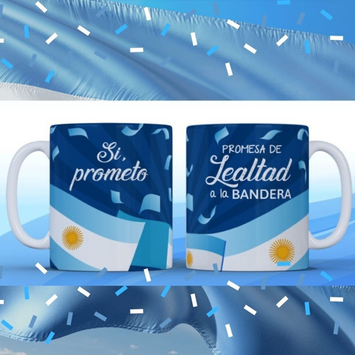 Taza Plástica Promesa Lealtad A La Bandera 1 Pza.