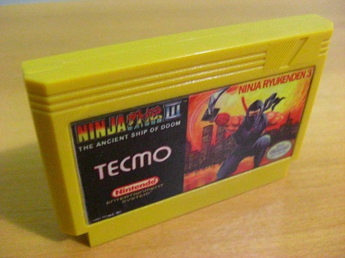Ninja Gaiden 3 \ Ninja Ryukenden 3 Japonês 60 Pinos || Nes (Usado)