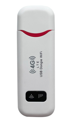 Módem 4g Lte Wi-fi Hotspot Router Usb Dongle 150 Mbps Blanco