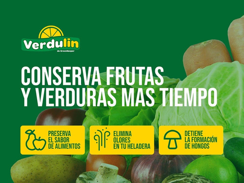 Imagen 5 de 7 de Conservadores Filtros Frutas Verduras Retrasador Maduración