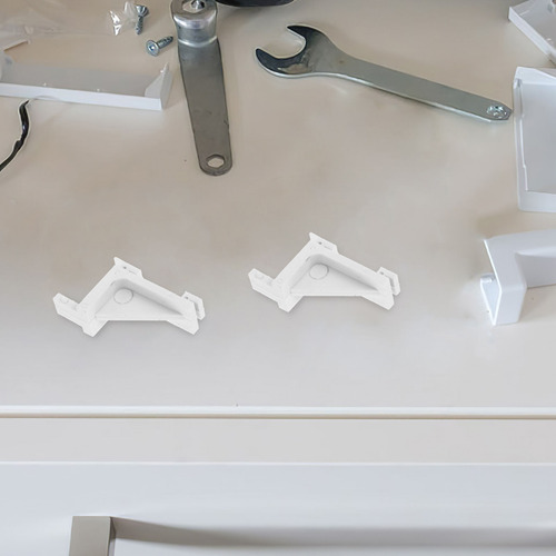 Abrazadera De Soporte Para Refrigerador, 10 Unidades