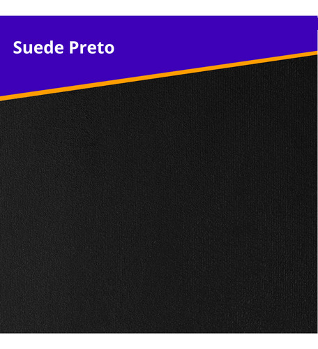 Box Baú 96x203x34 Cm Abertura Lateral Suede Preto