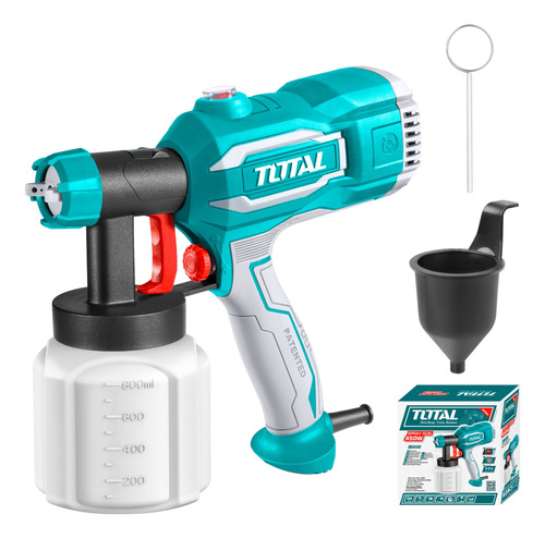 Pistola De Pintar Total 450w 0.1/0.2 Bar 380ml/m Industrial