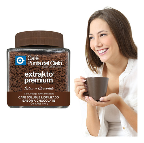 Café Punta Del Cielo Instantáneo Extrakto Premium Chocolate 