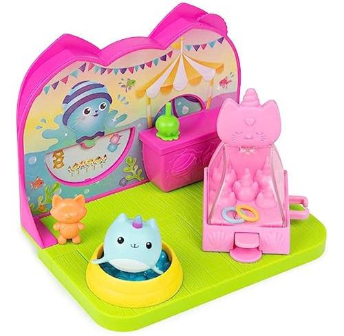 Gabbys Dollhouse Kitty Narwhals Carnival Room, Con Figura De