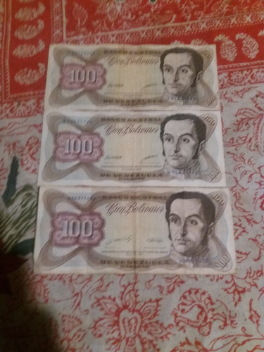 Vendo Billete De 100 Bs Año 1976