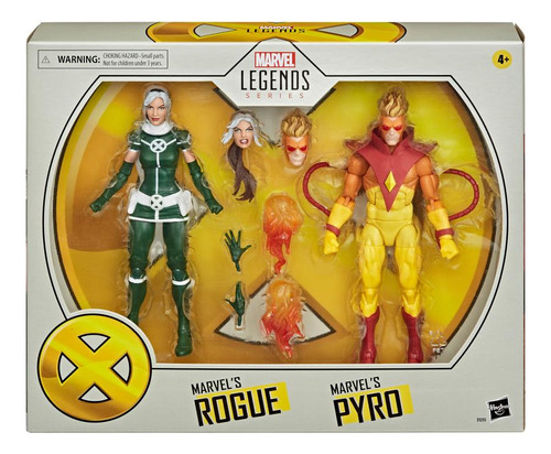 X-men 20th Anniversary Marvel Legends Rogue & Pyro