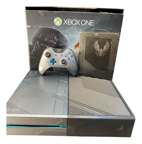 Console Xbox One 1 Tb Edição Especial Limitada Halo 5