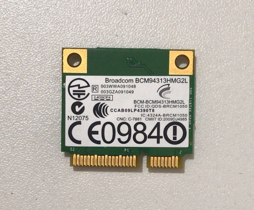 Placa Wirelles Wifi Notebook Acer Aspire 4553-1 (Usado)