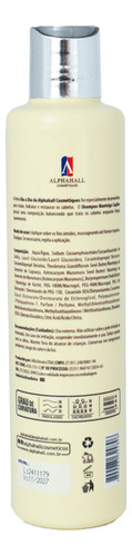 Shampoo Manteiga Capilar Dia A Dia Para Ressecamento 300ml