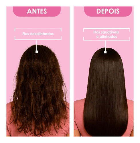 Shampoo Liss Realinhamento 350ml Hidrabell Evita O Frizz