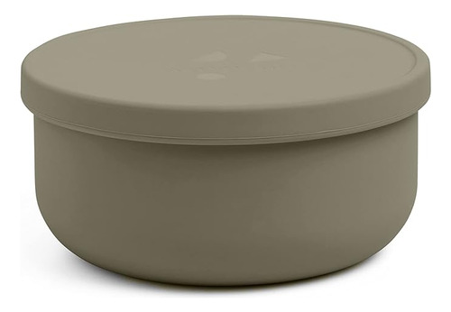 Maison Rue Stevie Bowl Tazon Silicona Con Tapa Oliva