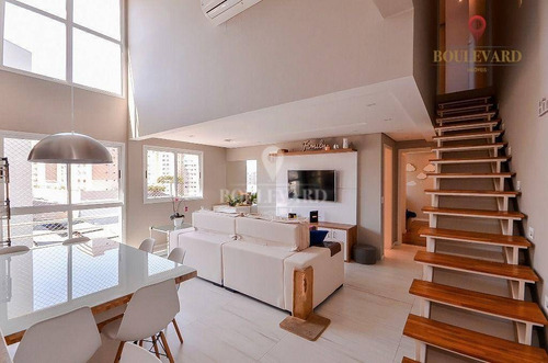 Imagem 1 de 30 de Cobertura No Residencial Joy, Com 2 Dormitórios À Venda, 96 M² Por R$ 678.000 - Vila Izabel - Curitiba/pr - Co0045