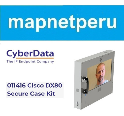 Cyber Data 011416 Cisco Dx80 Secure Case Kit Caja Seguridad