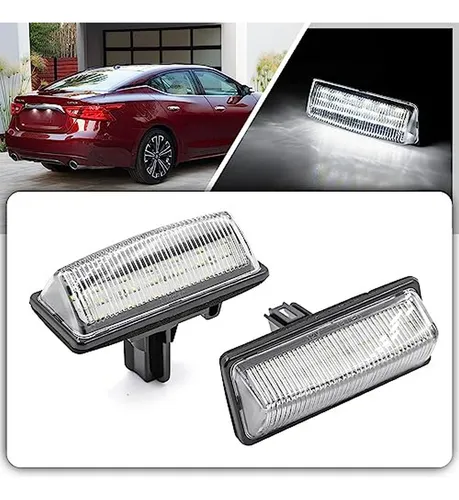 Lámparas Led Para Placa Nissan Pathfinder Altima Rogue 2 Pcs
