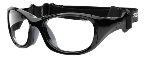 Goggles Deportivos Recspecs All Pro Goggle Xl 203 Black Lente Transparente Armazón Shiny Black Talla Large/xl