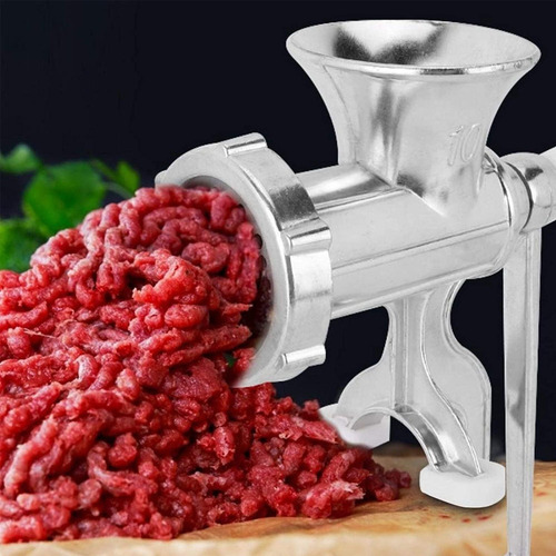 Moedor Manual De Carne Multifunção 8 Polegadas E Acessórios