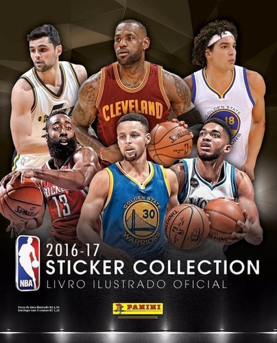 Álbum Completo Nba 2016-2017 - 443 Fig. Para Colar