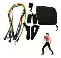 Comprar Set De Bandas De Resistencia Elasticas Para Ejercicio 11 Pcs