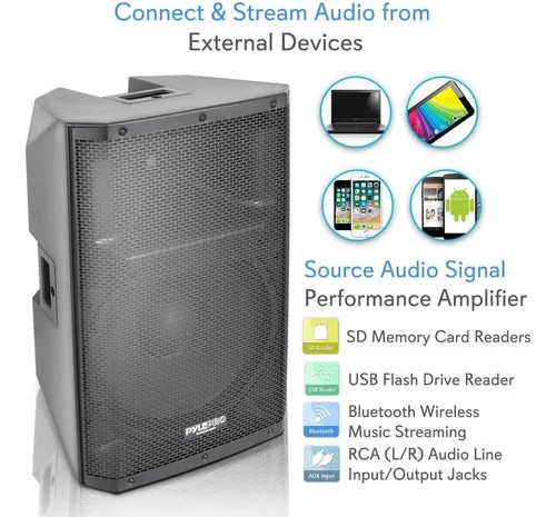 Sistema De Parlantes Bluetooth Pa Monitor, 1400 W Para In...