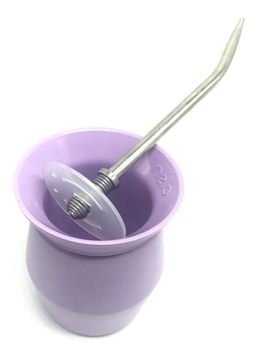 Mate Nelo Fico Con Bombilla Lavanda Pettish Online