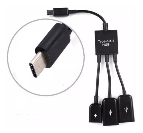 Adaptador Conector | Tipo C Otg Hub | Smartphone | Tablet